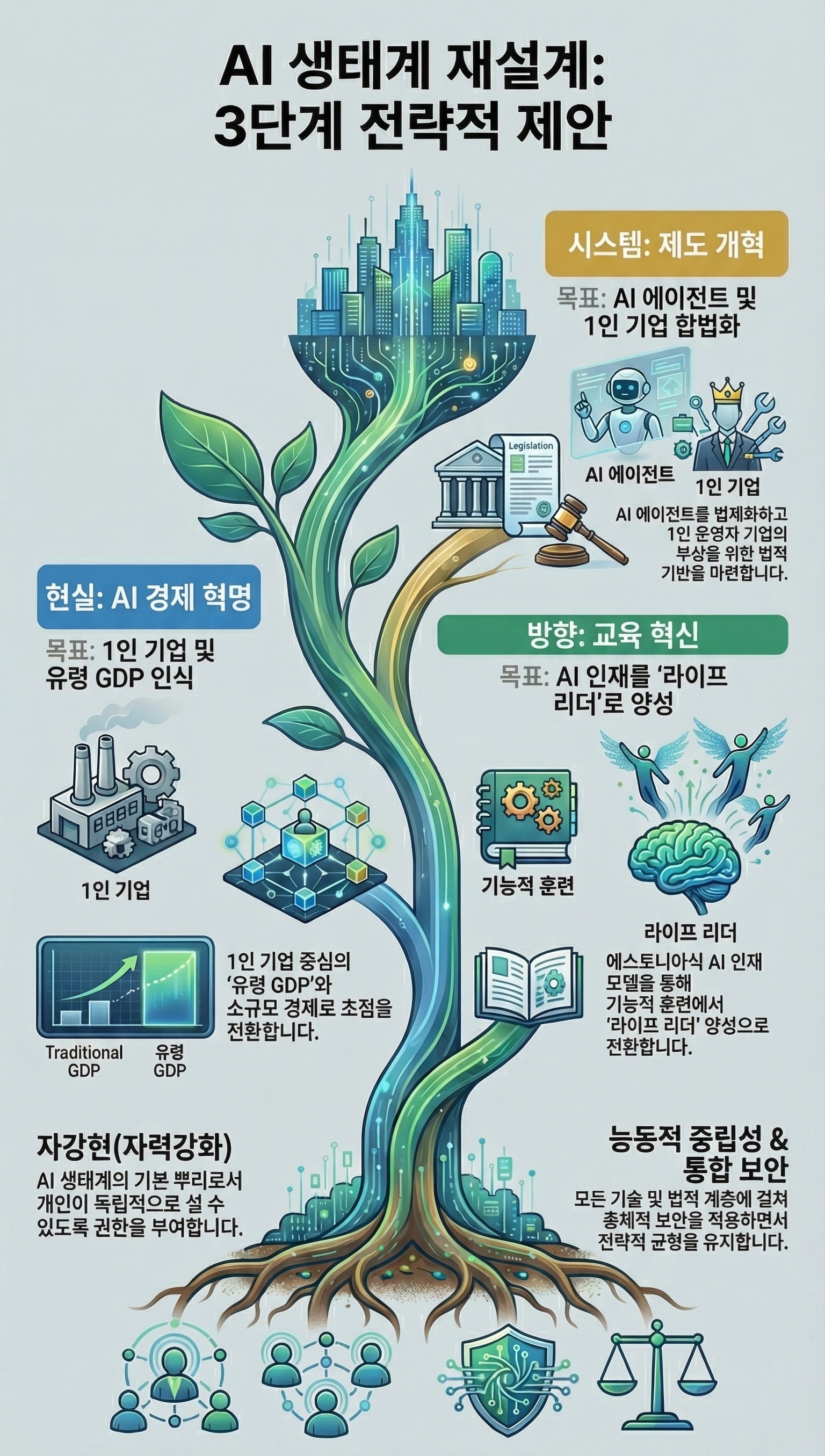 AI 생태계 재설계: 3단계 전략적 제안
